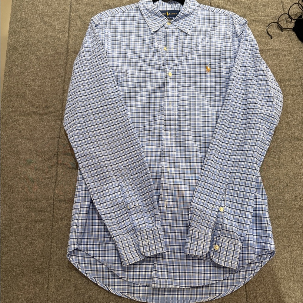 Blue Checkered Men's Shirt